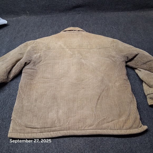 Vintage‎ No Fear Corduroy Sherpa Lined JAcket Size XL Brown Faded - Picture 7 of 10